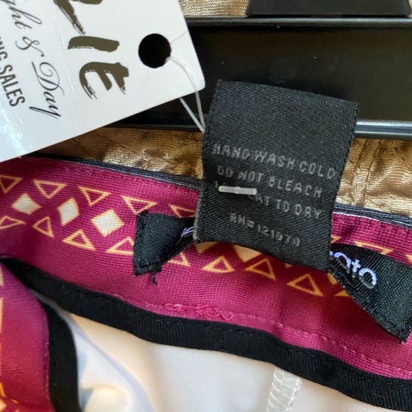 Women’s 70’s NWT Jealous Tomato Striped Wide Leg Multi Colored Pants - Picture 7 of 17